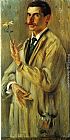 Portrait of the Painter Otto Eckmann by Lovis Corinth